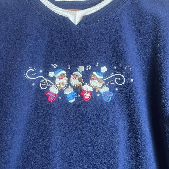 Tradition winter fleece crew neck sweater - Picture 2 of 8